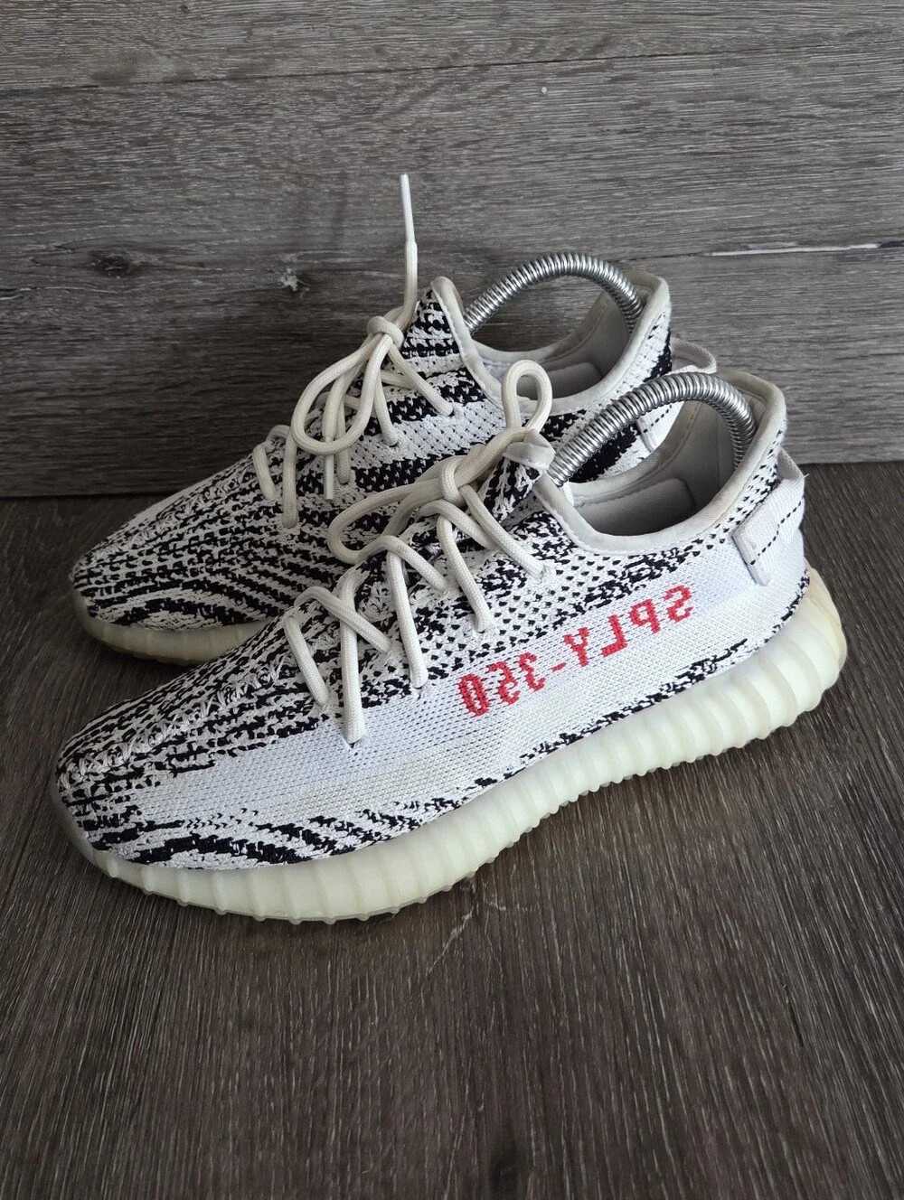 Adidas Yeezy Boost 350 V2 Zebra CP9654 Size 6 Pre-Owned
